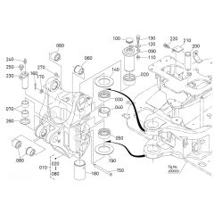 Kingpost Assembly for Kubota