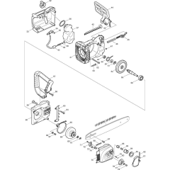 Makita UC3530A Chainsaw Parts