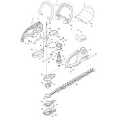 Makita UH5580 Assembly