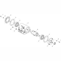 Vibrator Unit Assembly for Altrad Belle PCL1645 & 1650 Forward Plate