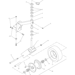 Casters Assembly for W3213A