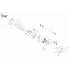 Axle & Wheel Hub Assembly
