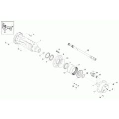 Axle Case & Wheel Hub Assembly