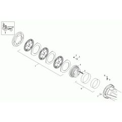 Brake Assembly for Wacker