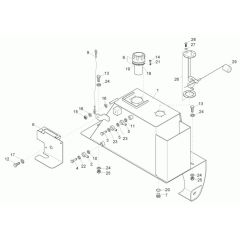 Fuel Tank Assembly Neuson 1501
