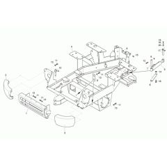 Rear Frame Assembly Neuson 1501
