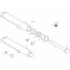Tilt Ram Assembly for Neuson 1601