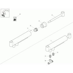 Boom Offset Cylinder Assembly