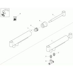 Boom Offset Cylinder Assembly