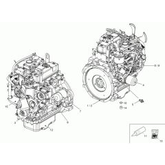 Engine Assembly for Neuson 2001