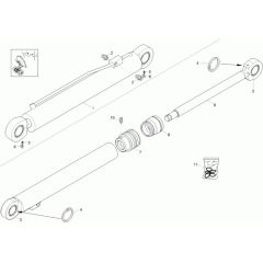 Bucket Tilt Cylinder Assembly