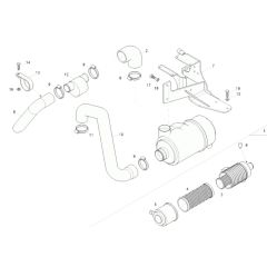 Air Cleaner for Wacker 3001AE