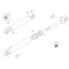 Tilt Ram Assembly