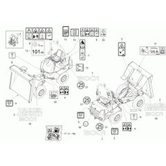 Decals for Wacker 3001AE