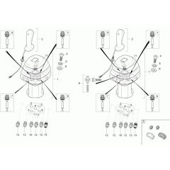 Joystick Assembly for Wacker 38Z3
