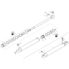 Boom Offset Cylinder Assembly