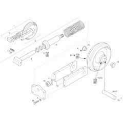 Track Tensioner for Wacker 38Z3