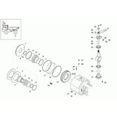 Brake Assembly for Wacker 5001