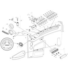 Instrument Panel for Wacker 50Z3