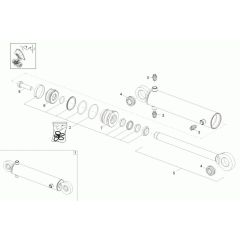 Boom Offset Cylinder Assembly