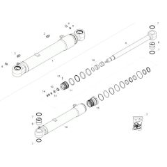 Boom Offset Cylinder Assembly