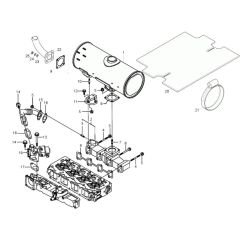 Exhaust Assembly for Wacker 75Z3