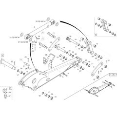 Dipperstick Assembly for Wacker 75Z3