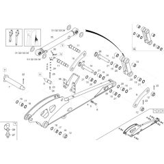 Dipperstick Assembly for Wacker 75Z3