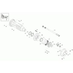 Axle Case & Wheel Hub Assembly