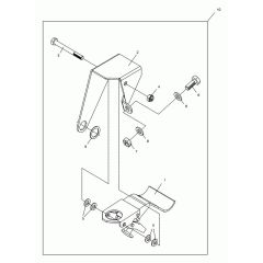 Brake Assembly for Wacker BFS 80 Floor Saw