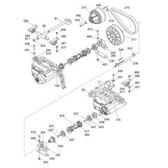 Drive Assembly for Wacker CRT36-23 Trowel