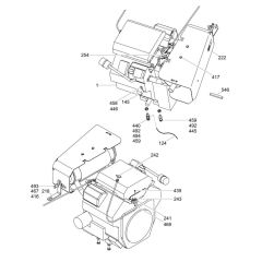 Engine Assembly for Wacker CRT36-23 Trowel