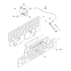 Water System Assembly for Wacker CRT36-23 Trowel