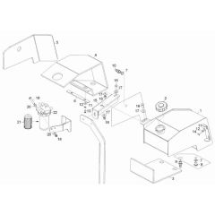 Fuel Tank Assembly for Wacker DT08