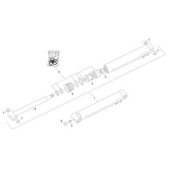 Bucket Tilt Cylinder Assembly