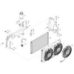 Radiator Assembly for DV125