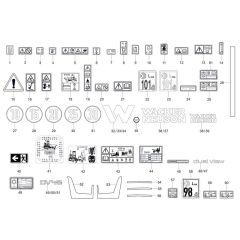 Decals for Wacker DV45 Dumper