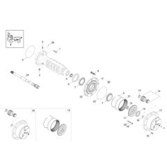 Axle Case & Wheel Hub Assembly