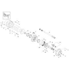 Axle Case & Wheel Hub Assembly