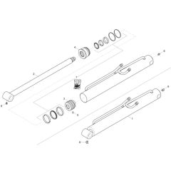 Tilt Ram Assembly for DW40