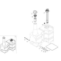 Fuel Tank Assembly for DW50-2