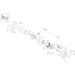 Axle Case & Wheel Hub for DW60