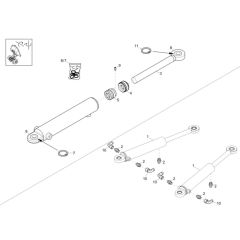 Boom Offset Cylinder Assembly