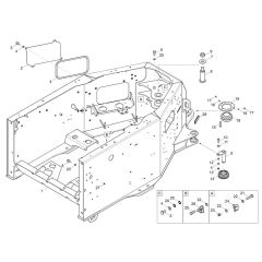 Frame Drive Unit for Wacker DW90-3