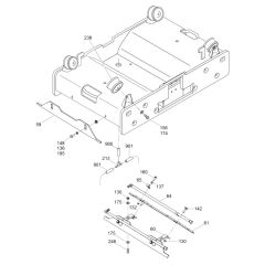 Scraper Assembly for Wacker RD7 Roller