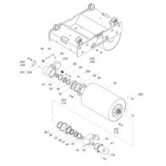 Drum Assembly for Wacker RD7 Roller