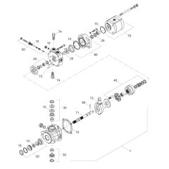 Drive Pump Assembly for Wacker RD7 Roller