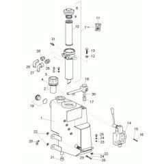 Hydraulic Tank for Wacker TD15