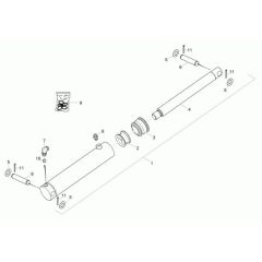 Tilt Ram Assembly for TD15