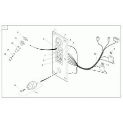 Instrument Panel for Wacker TD15